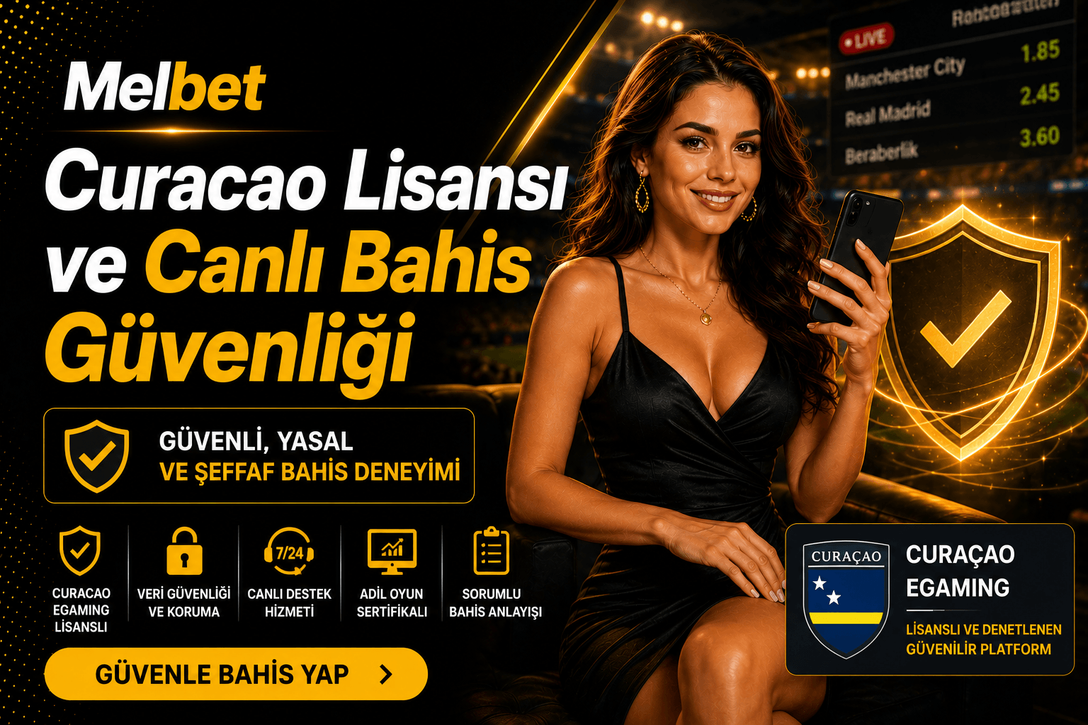 Melbet Curacao Lisansı ve Canlı Bahis Güvenliği
