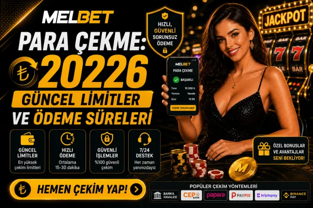 Melbet Para Çekme: 2026 Güncel Limitler ve Ödeme Süreleri
